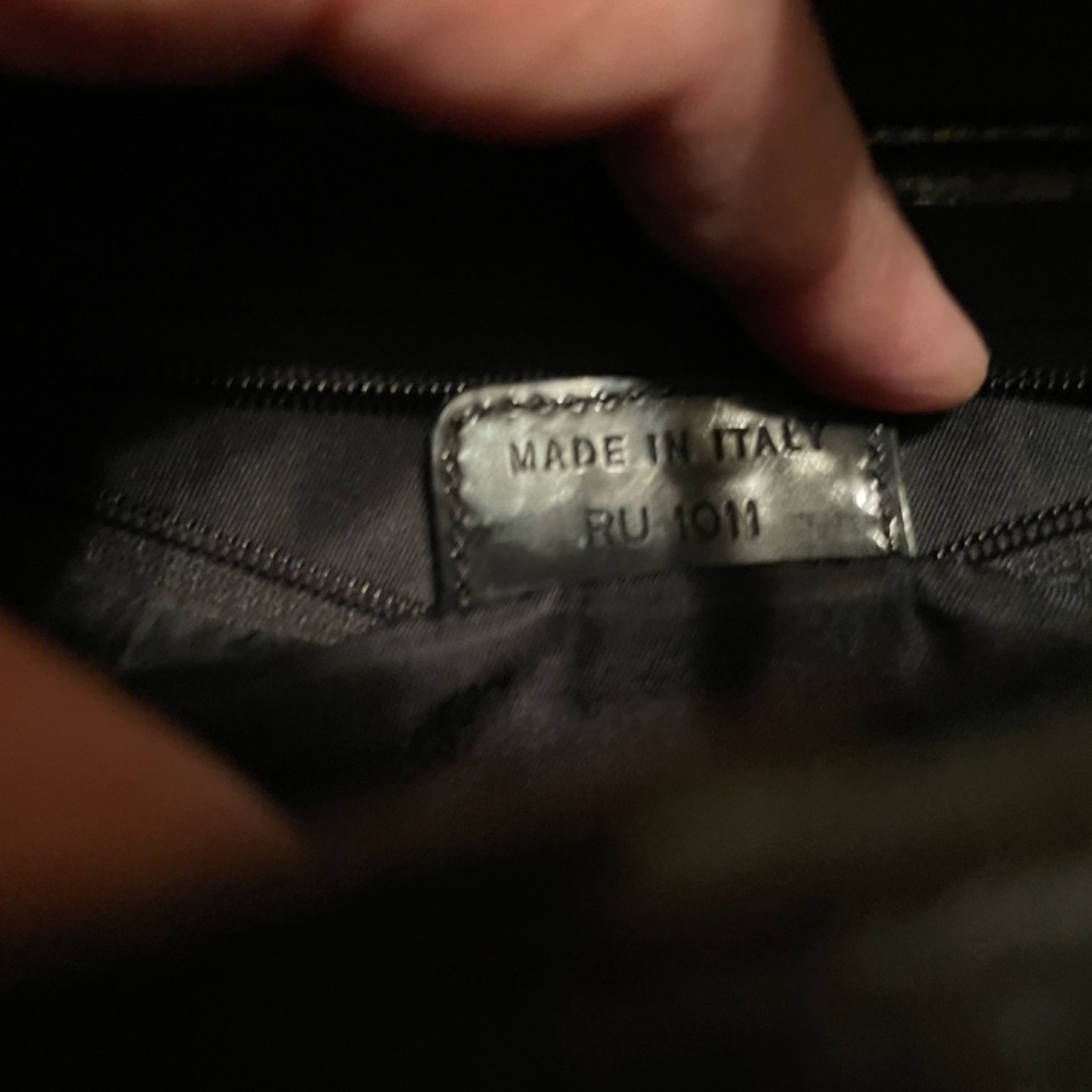 Vintage Dior Saddle Bag -black nylon 2002 - Picture 6 of 13